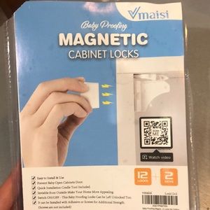 Baby Proofing Magnetic Cabinet Locks